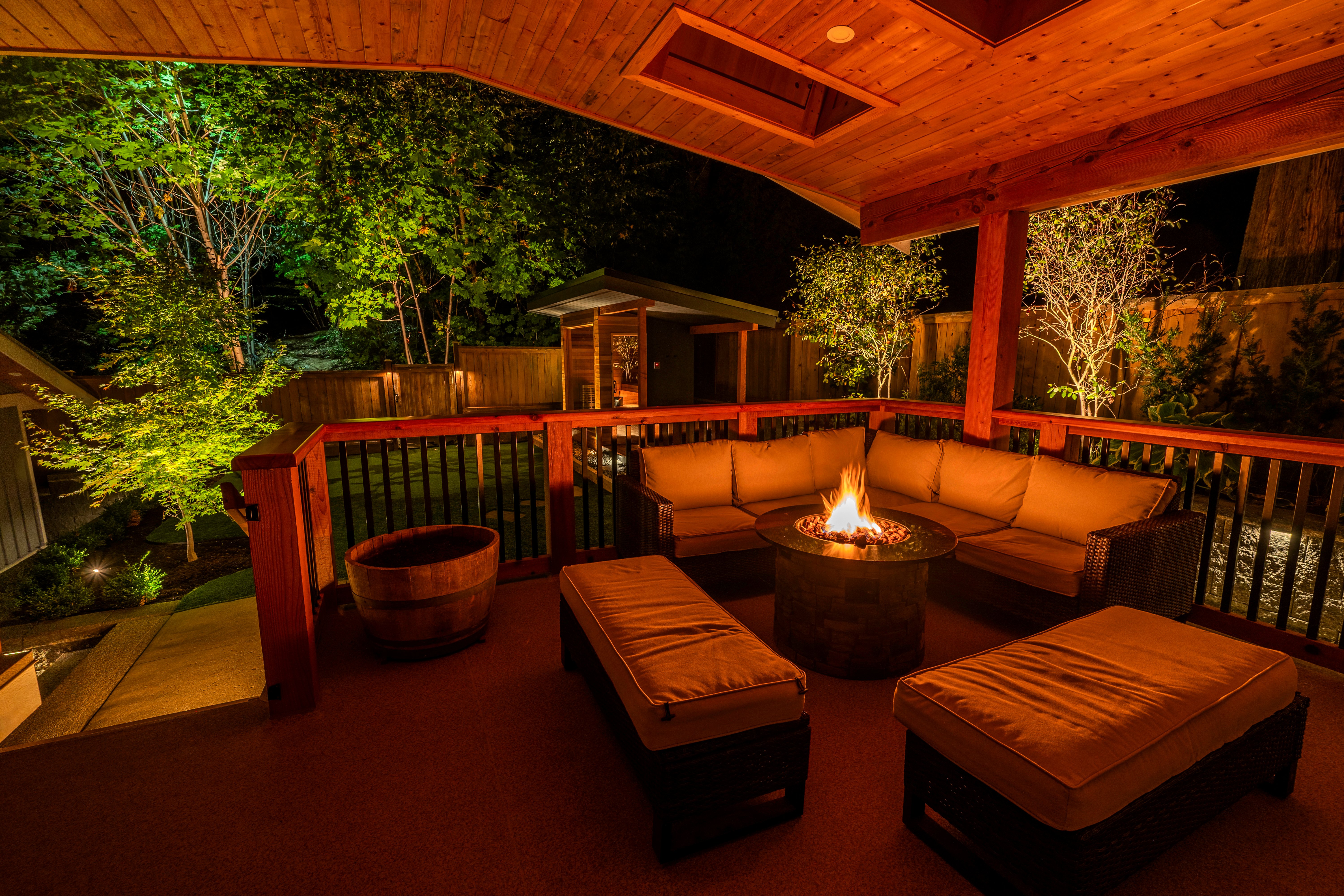 After - Bluebird Project – Landscape Lighting with Balance and Harmony