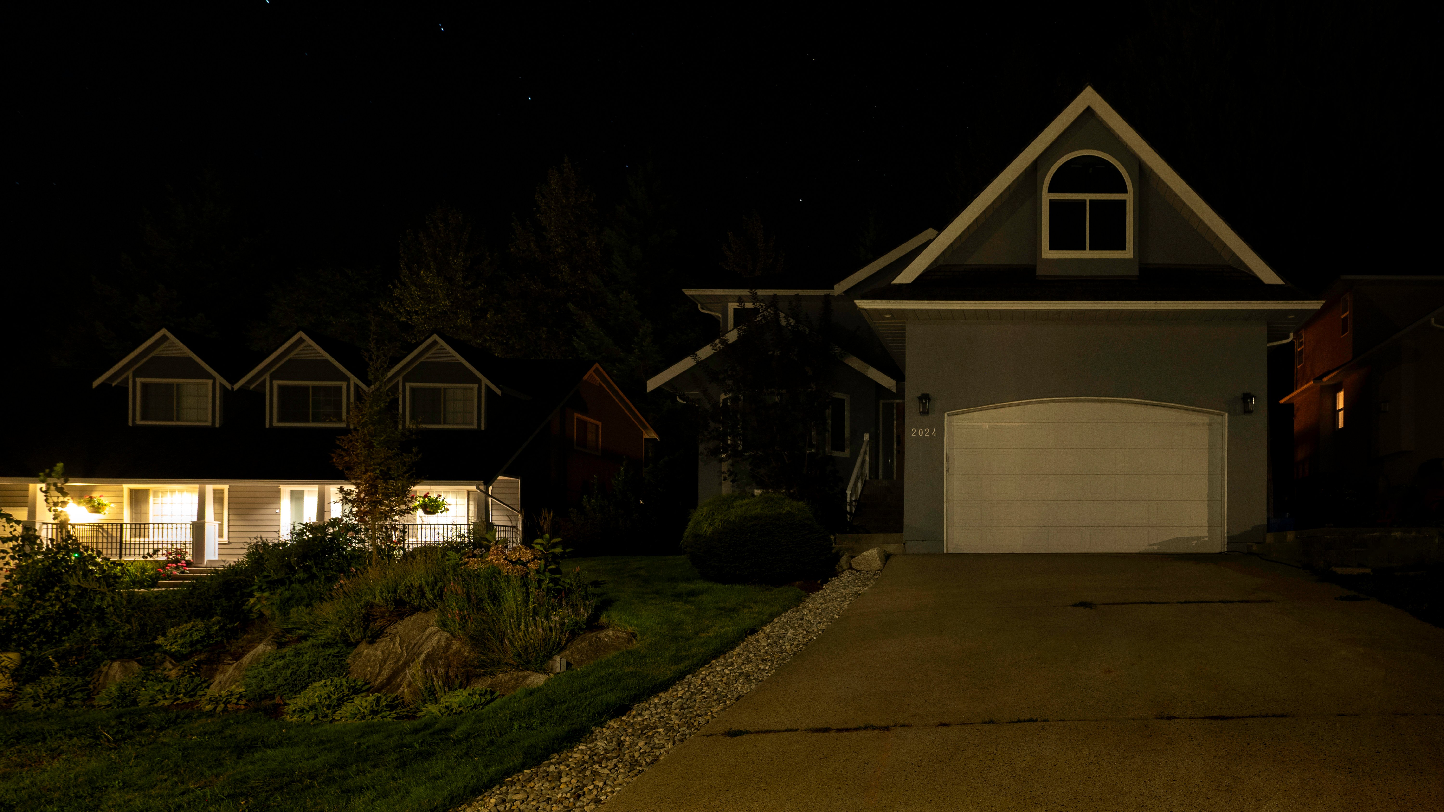 Before - Bluebird Project – Landscape Lighting with Balance and Harmony