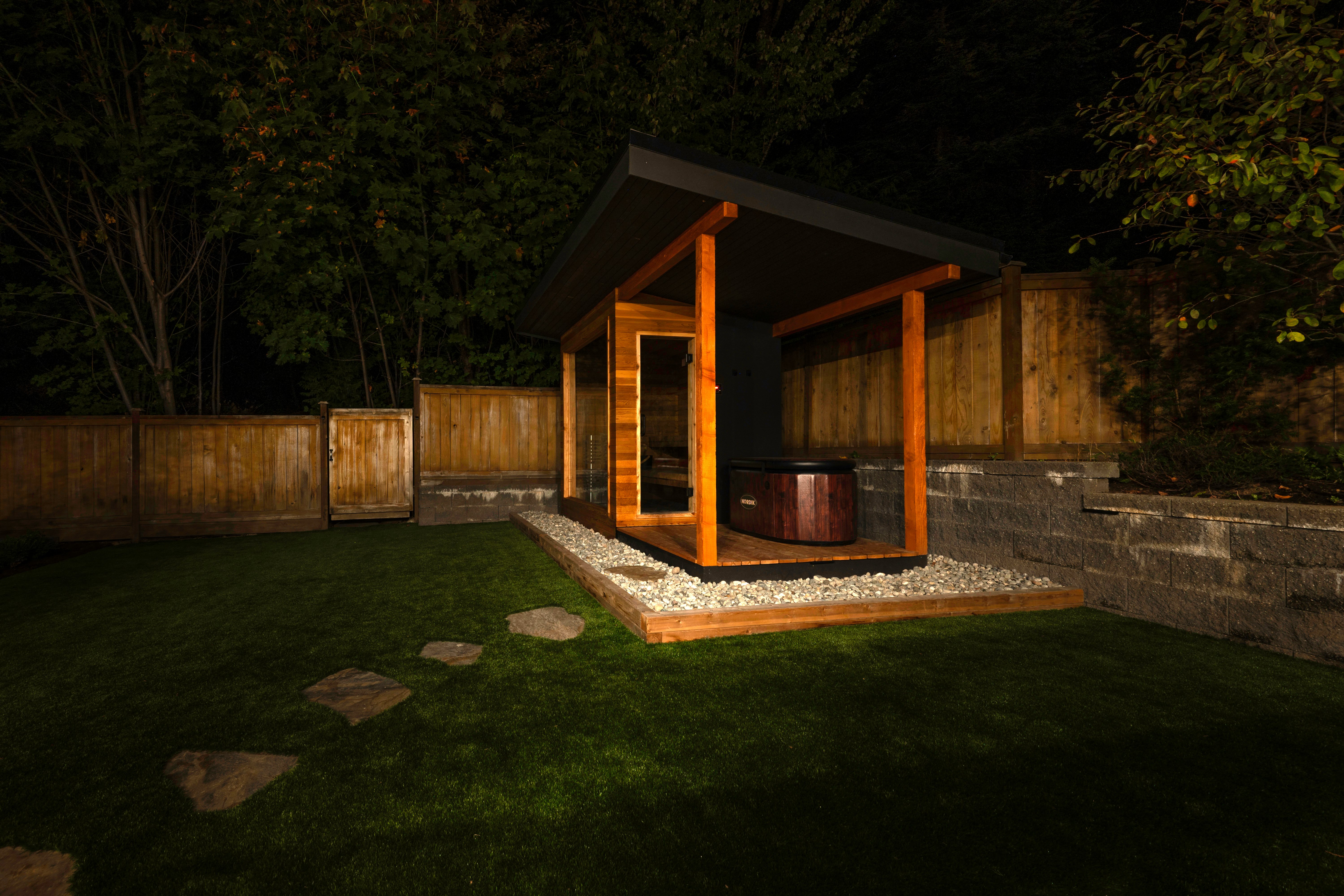 Before - Bluebird Project – Landscape Lighting with Balance and Harmony