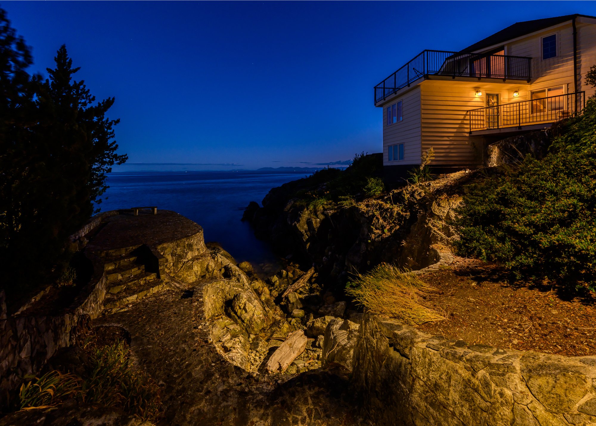 Eagle Island Waterfront Landscape Lighting Project - BBL   Egle Island 2026 11