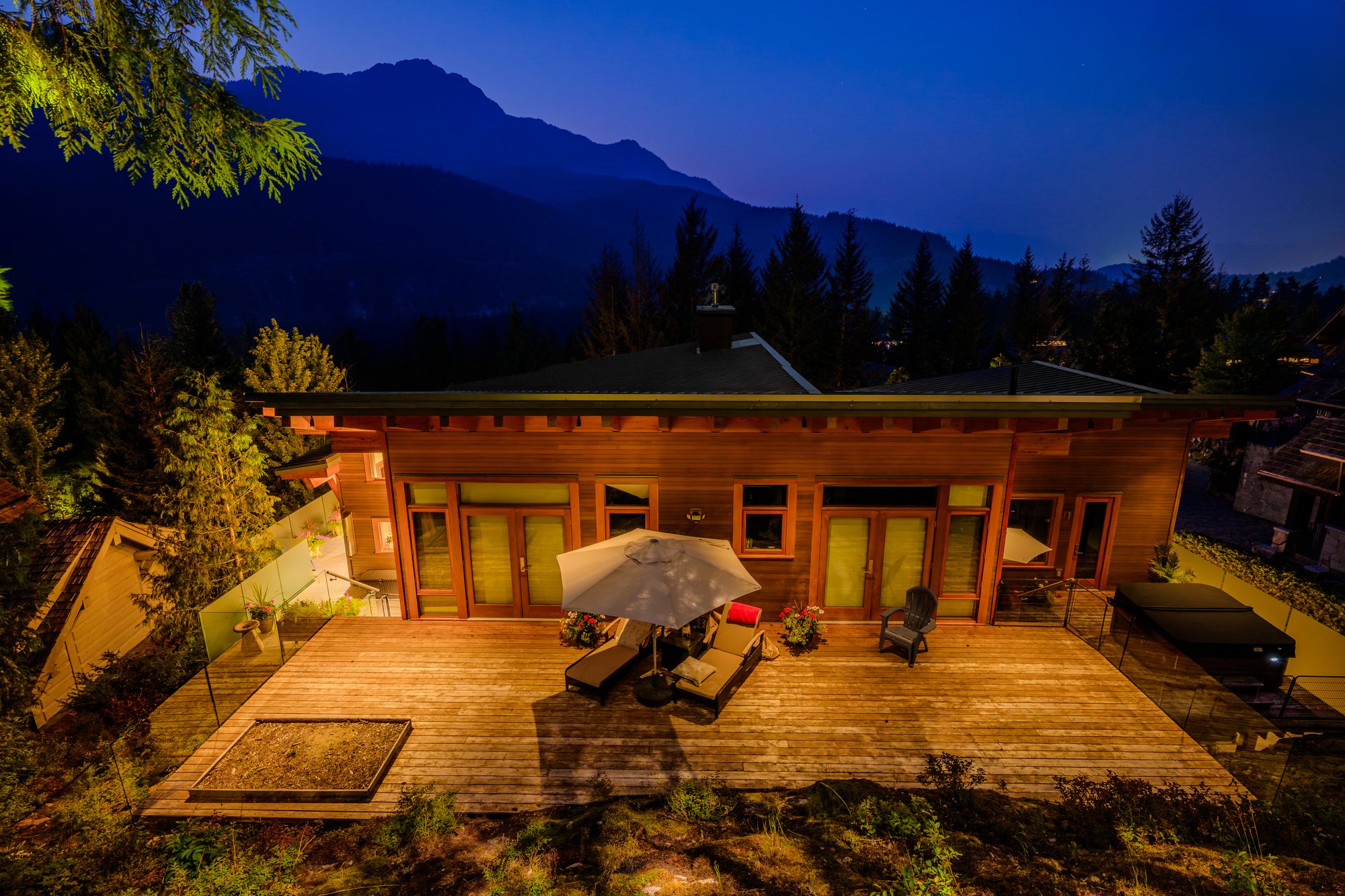 Whistler Landscape Lighting for a Mountainside Home - BLL Khyber Lane 13