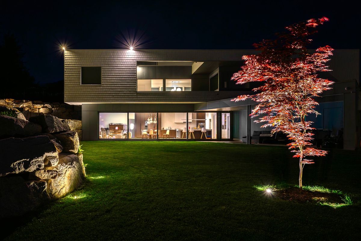 Snowberry Landscape Lighting Project – Squamish, BC - Tree & Garden Accents
