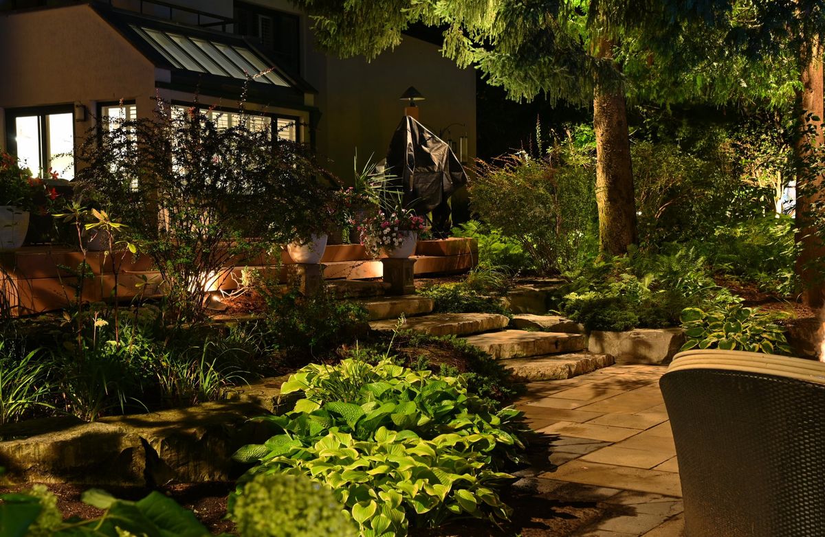 Year-Round Enhancement in Garden Accent Lights