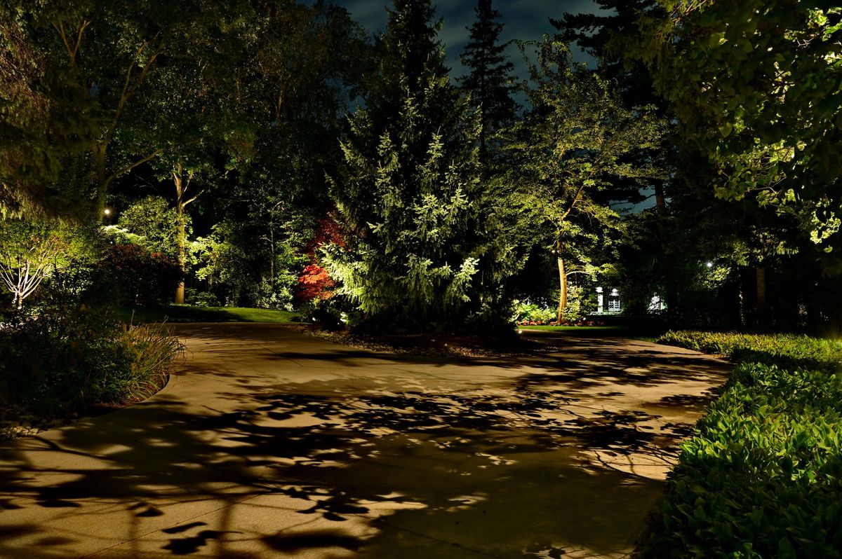 Stavebank Estate Landscape Lighting Project - The Result