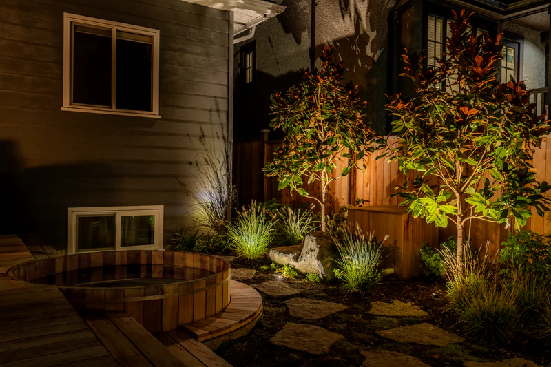 West King Edward Avenue Landscape Lighting – Vancouver Custom Residence - BLL5 09