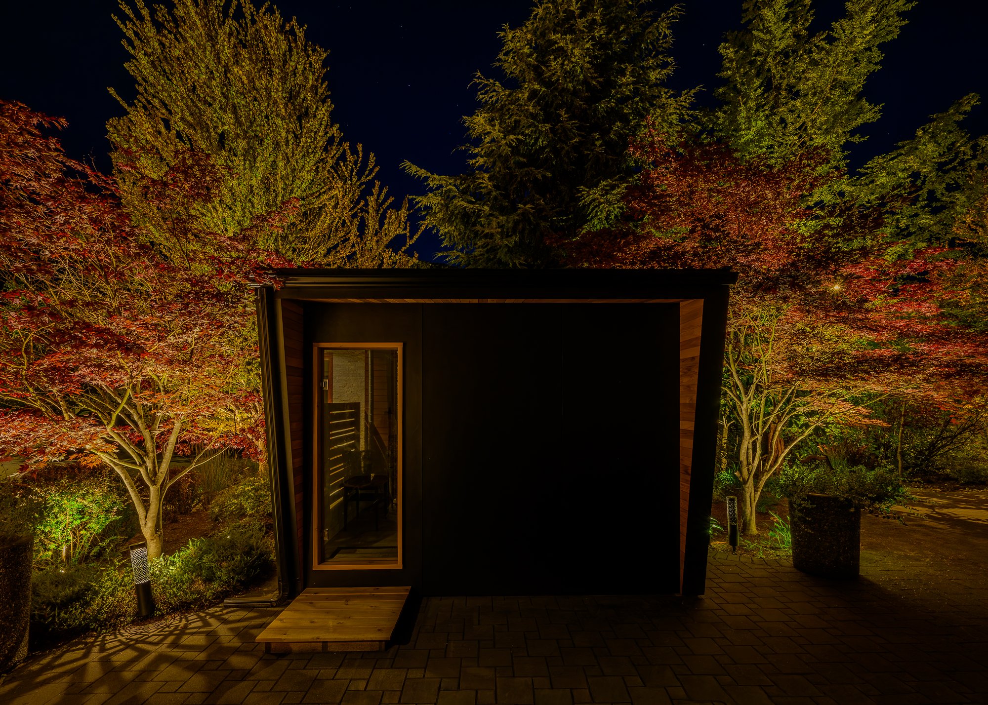 Landscape Lighting for a Squamish Backyard Retreat - Thoughtful Outdoor Lighting Designed for Squamish