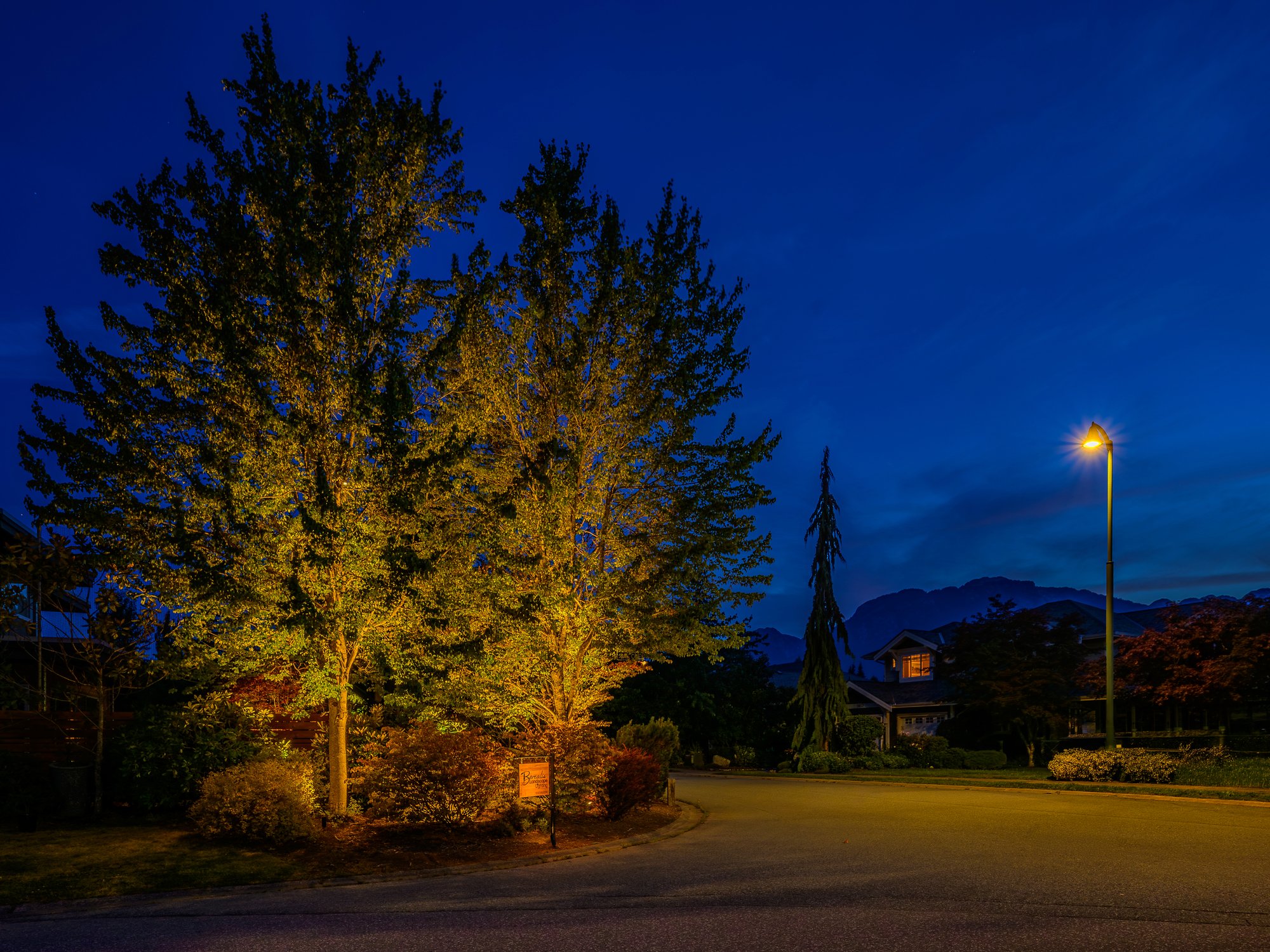 Landscape Lighting for a Squamish Backyard Retreat - BLL Winstanleys 2
