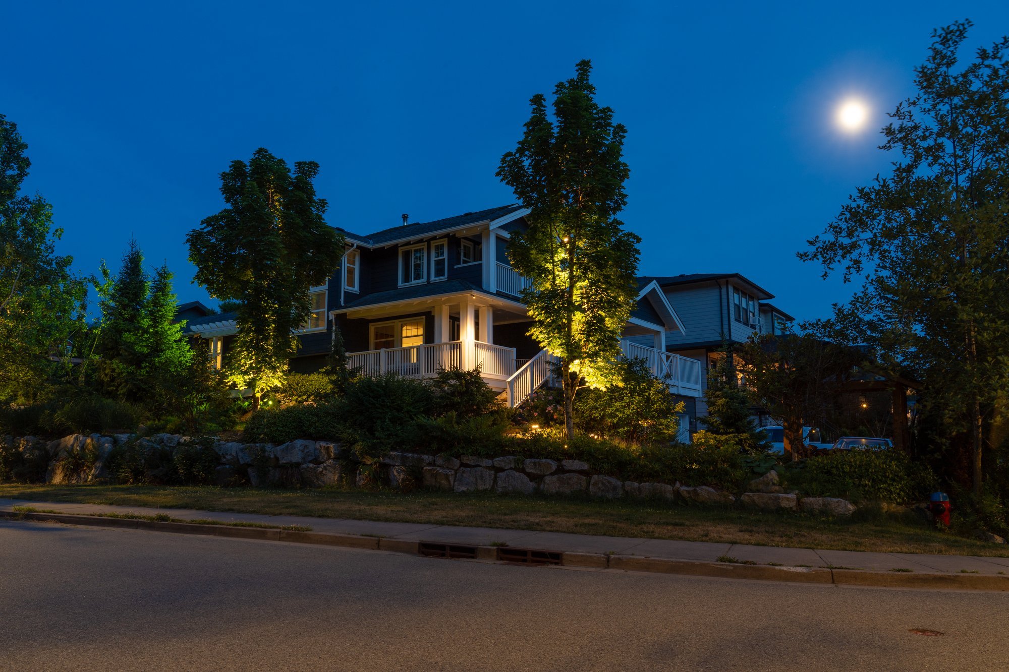 Squamish outdoor lighting design
